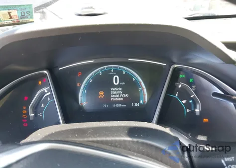 2017 Honda Civic Ex-L из США, поврежденный, VIN 2HGFC1F79HH641068